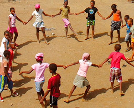 Children playing