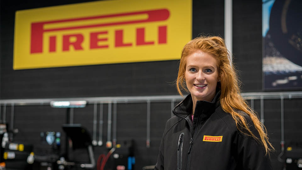 Beth Walker-Smith at Pirelli