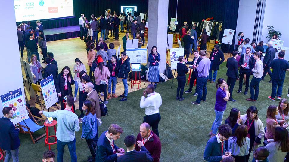 Pictured are staff, students and organisation partners at the Collaborative Show 2018.