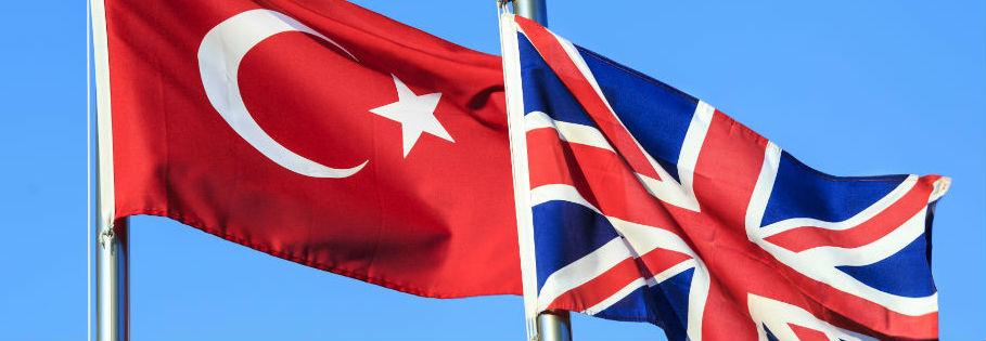 Turkey uk flag