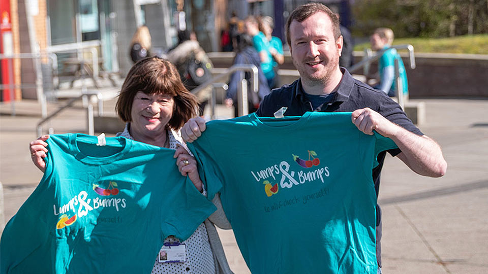 Margaret and Phil Rose at Lumps and Bumps.