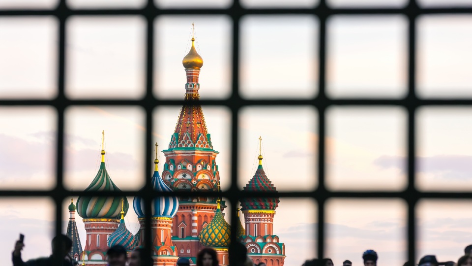 St. Basil's Cathedral, Russia. Image courtesy of Getty Images.