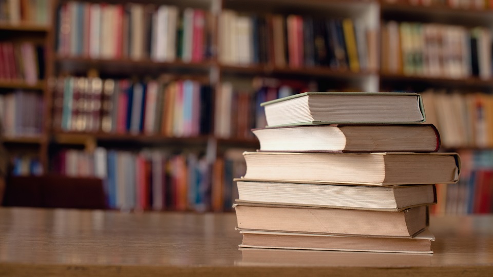 A stack of books