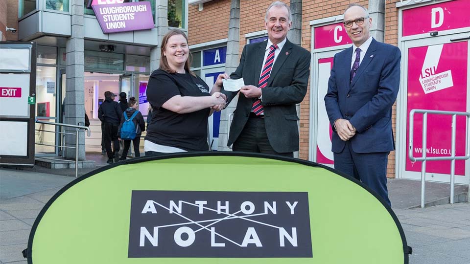 Anthony Nolan cheque presentation