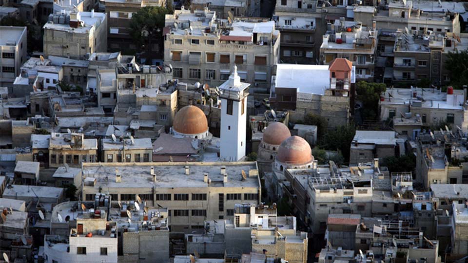 An image of Damascus, the Syrian capital city