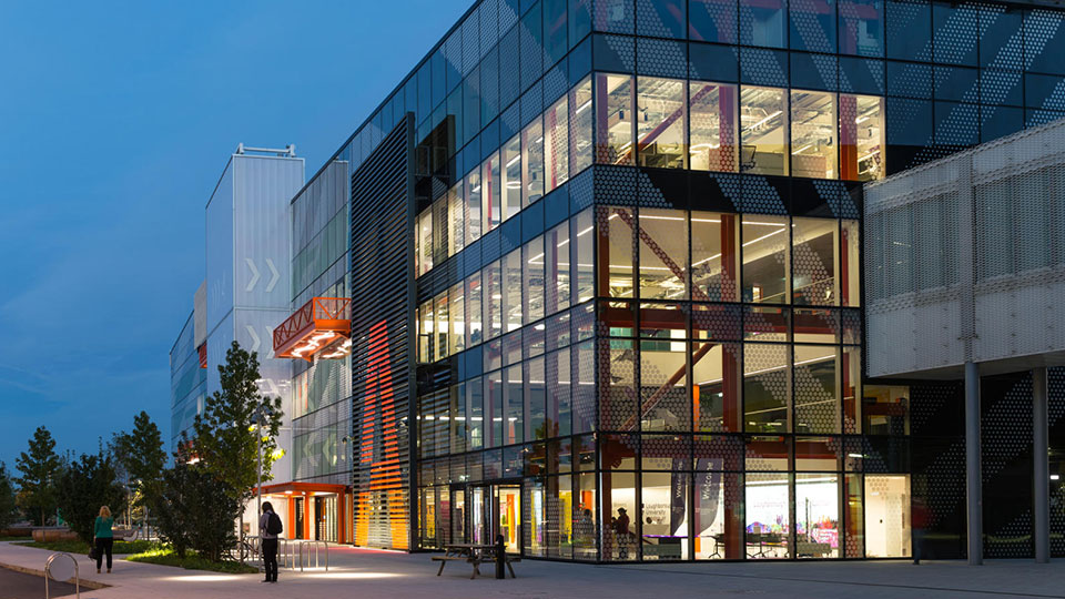 main building of Loughborough University London