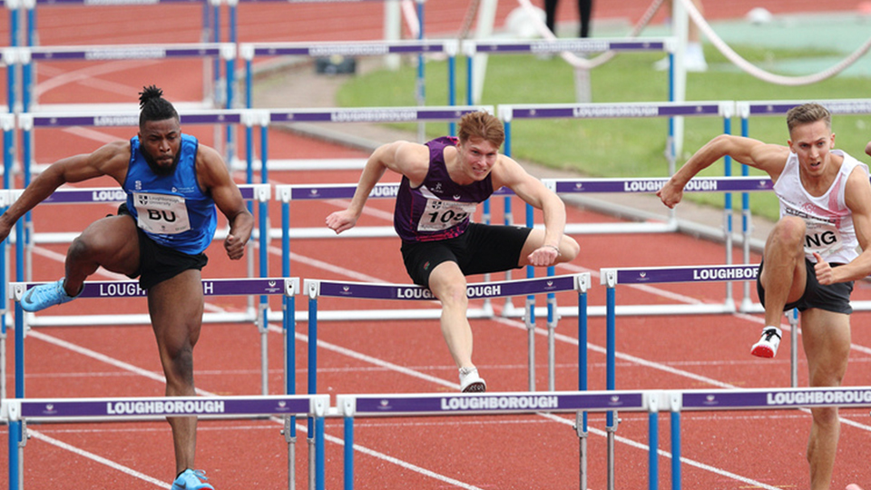 Cameron Fillery (centre) will compete for Great Britain at the European U23 Championships.