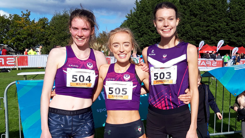 Loughborough endurance runners in Leeds 