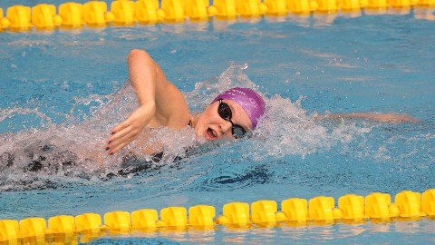 abbie wood in the pool