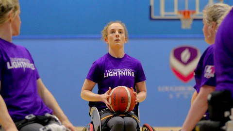 Lightning’s Siobhan Fitzpatrick in action. Image provided by Ben Lumley photography.