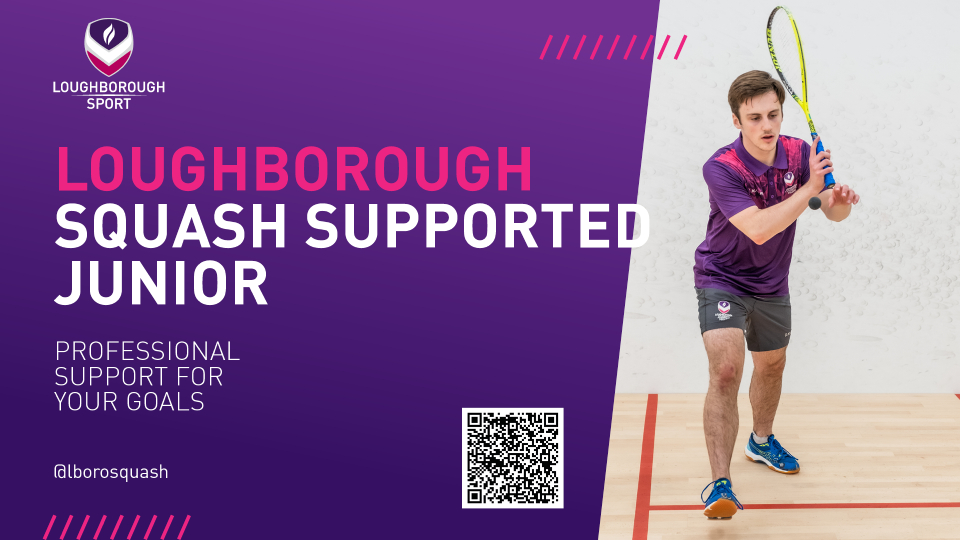 An image of a Loughborough Squash player