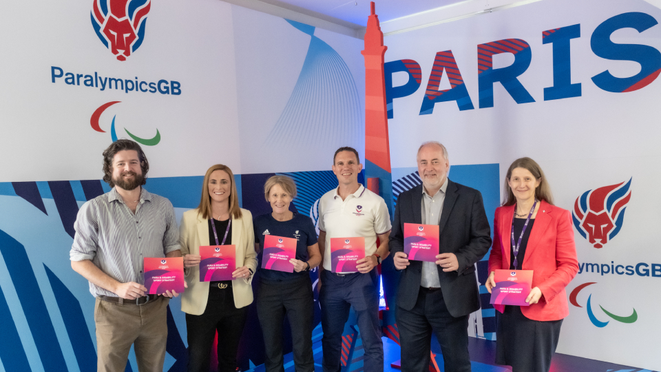 Colleagues with Loughborough University's new para sport strategy